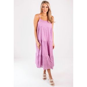 J. Marie the Olivia Midi Dress in Lavender